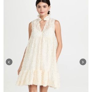 Black Halo Lava Boho Dress Medium